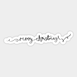 Merry Christmas Sticker